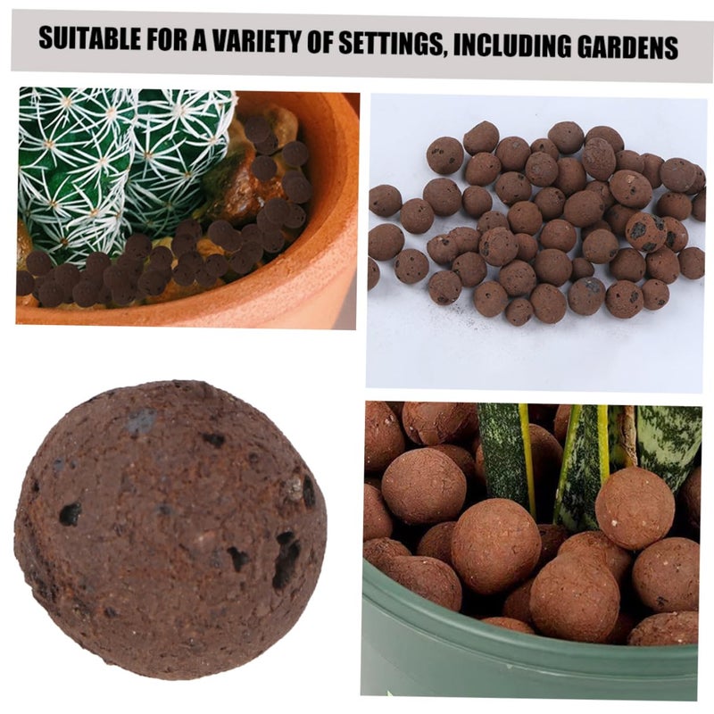 حصى الطين الموسع كيس 5 لتر وسط زراعي مائي للنباتات تصريف الرطوبة ركيزة زخرفية - Image 5